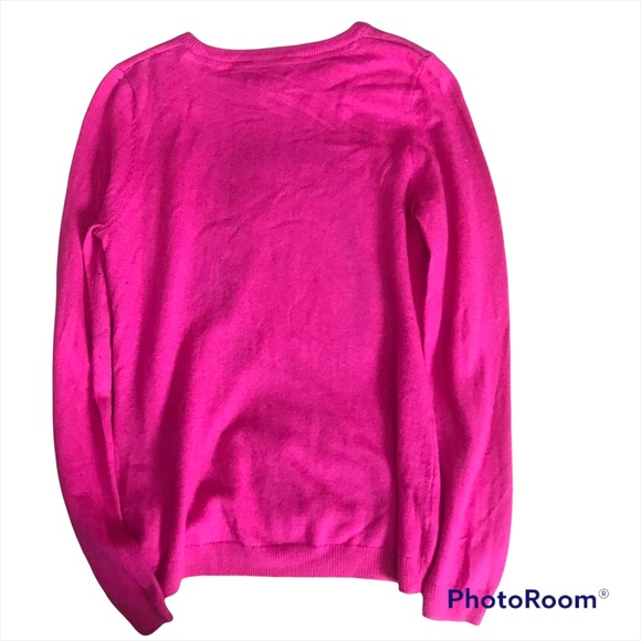 Penguin Pink Wool/Cashmere/Cotton Blend Crewneck Sweater Size Medium - Picture 4 of 7